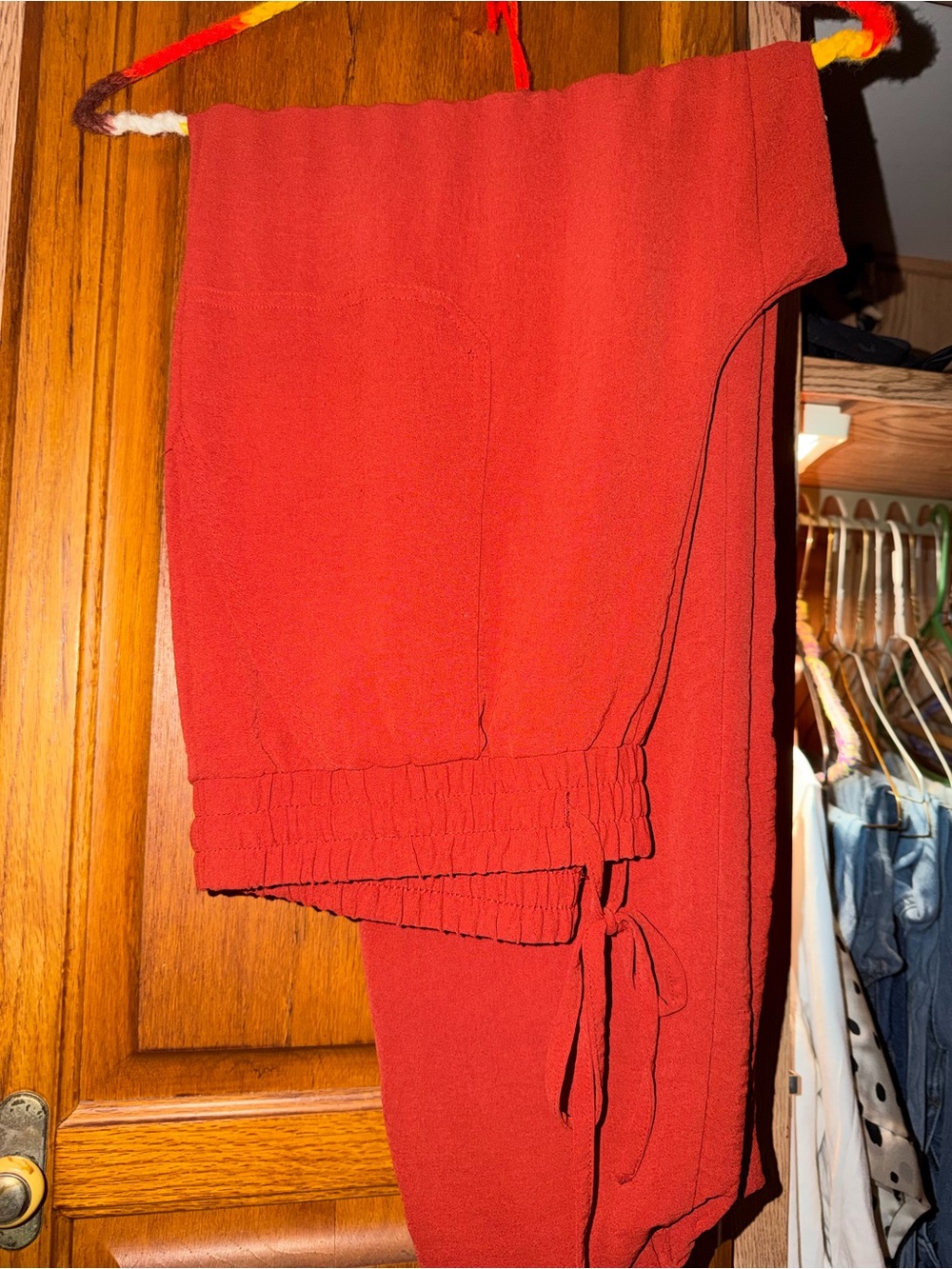 NYCC Dark orange loose pants